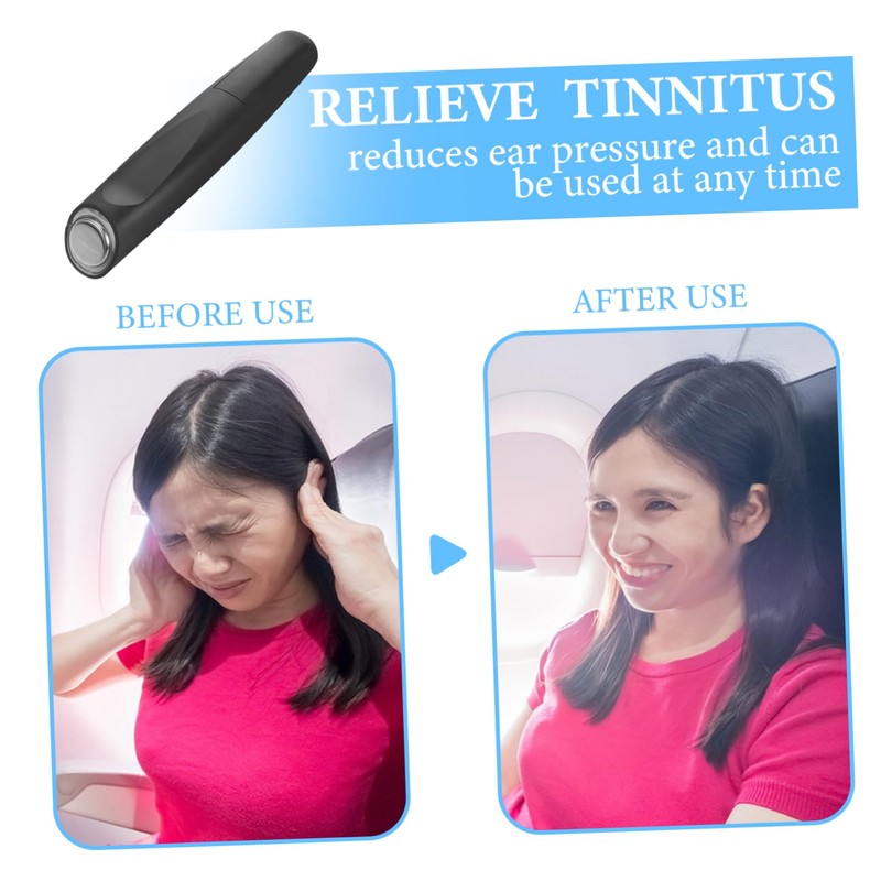 Ipetboom Thermosensitive Ear Massager Pen Tinnitus Relief Ear Plug Acupressure