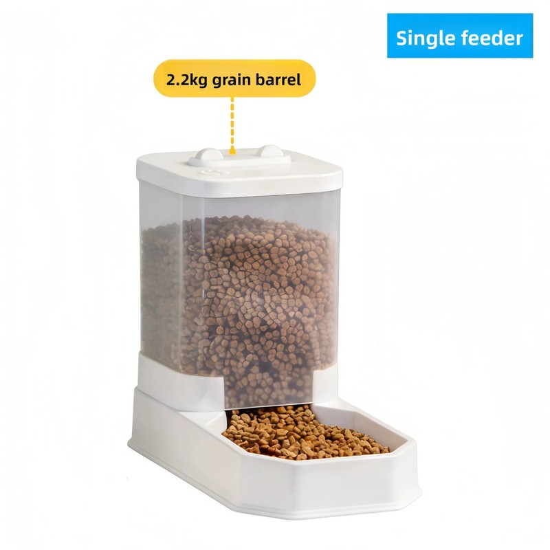 4L Gravity Pet Feeder & Waterer Set for Cats &