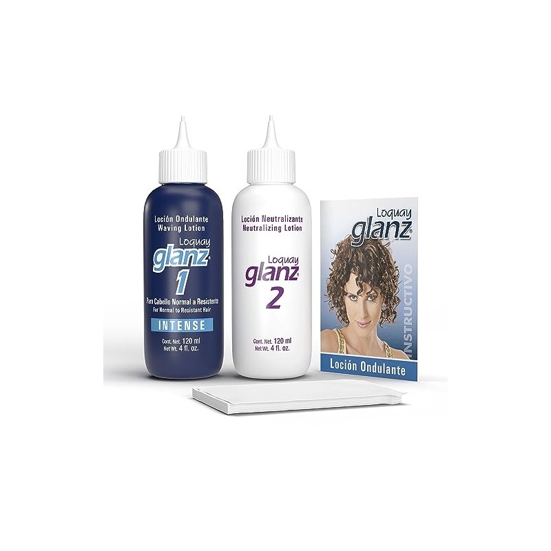 Loción Ondulante Rizos Permanentes Glanz Intense Loquay