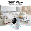 Taishixing 2K Indoor Security Camera 2 Packs, Baby Monitor&Pet Camera