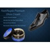 FeetPeople Premium Shoe Cream 1.5 Oz, 2 Pack, Medium Brown