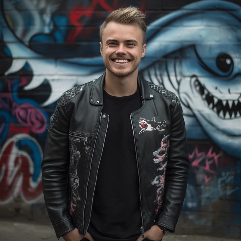 Cute-Patch Shark Embroidered Iron on Patch