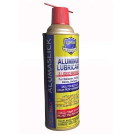 LC Aluminum Lubricant Spray for Windows and Sliding Doors 11 Oz. CANNOT SHIP TO CA