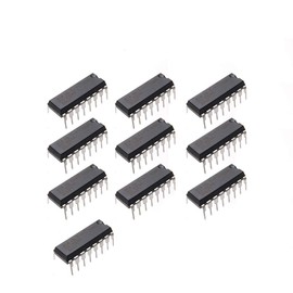 Bridgold 10pcs L293 L293D 16-pin IC Stepper Motor Drivers Controllers