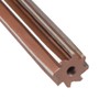sourcing map Hand Reamer 16mm Alloy Tool Steel H8 8