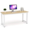 Tribesigns Computer Desk, 63 inch Large Office Desk Computer Table