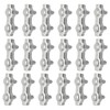 18pcs M2 Duplex Wire Rope Clip Cable Clamps Stainless Steel