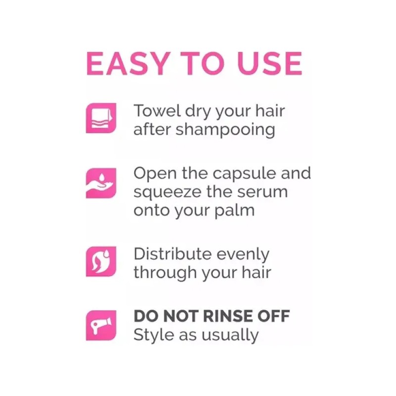 OXYGLOW 2x Hair Vitaminas Para Cabello Suero Vitamnico Bali Secret