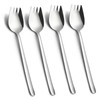 Kucensi Sporks, 4-Pack Salad Forks 18/10 Stainless Steel Metal Spork,