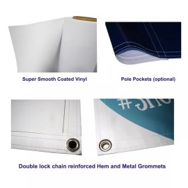 Custom Banner Full Color Custom Banner, 14oz Premium Coated,  Heavy Duty, outdoor Sign