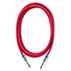 Providence LE501 Shielded Cable 1m S/S Plug (Straight/Straight) Red