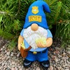 Mood Lab Garden Gnome - Funny Postman Gnome Figurine -