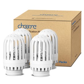 chooone Humidifier Cleaner for KC-C15 Series, Demineralization & Purification Balls, Reduces White Dust, Odor & Hard Water Build-Up (4 Pack)