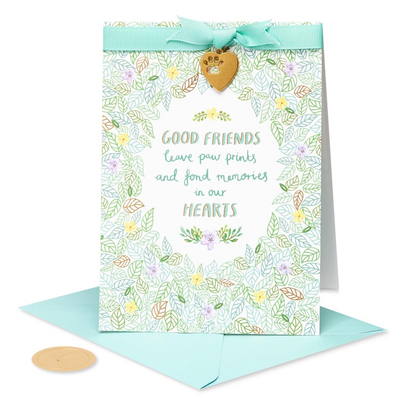 Papyrus Pet Sympathy Card (A True Companion)