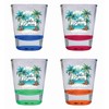Turks And Caicos Design C Souvenir 1.5 Ounce Shot Glass