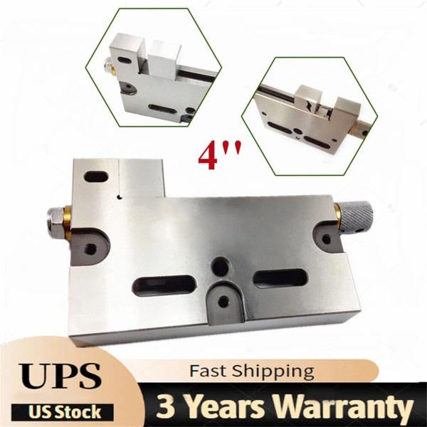 OCASAMI NEW Wire EDM High Precision Vise Stainless Steel 4"