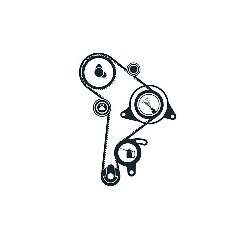 SKF VKMA 01014 Timing belt kit