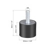 sourcing map 4pcs M6 Vibration and Damper Holder Rubber with