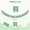 Back to School Banner, 80in Matte Vintage Green Classroom Welcome