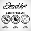 Brooklyn Beans Maple Flavored, Maple Sleigh Gourmet Coffee Pods, Compatible