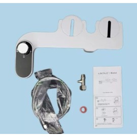 JAXSUNNY US Cold water bidet Dual Nozzle Self Cleaning Toilet Sprayer Bidet attachment - Model (B)