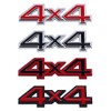 1pc 4X4 Car Tailgate Side Rear Trunk Metal Emblem Badge