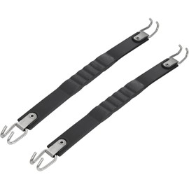 DIYOLFALL Golf Cart Battery Carry Strap 2 PCS, Battery Lifting Strap for Trojan Batteries, Battery Carrier Strap for Club Car, EZGO, Yamaha, Black