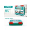 110 Pcs First Aid Kit Hardcase Box Premium Medical Supplies