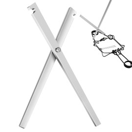 Qualirey 1 Pcs Aluminum Grip Setting Tongs 14 Inch Trap Set Tool Trap Setting Tool for #50 to #160 Traps
