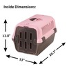 Richell: Pet Travel Carrier II - Medium Pink - Dog