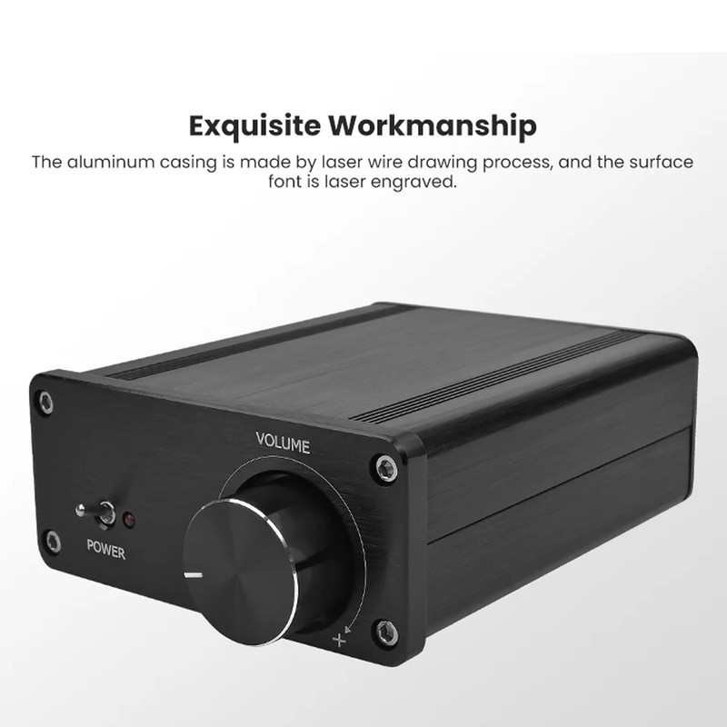 Digital Power Amplifier Large Power Class D Dual Channel Power