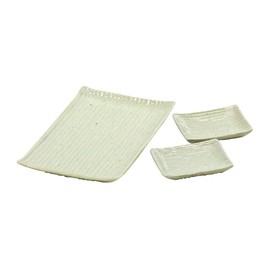 Minoru Pottery Lightweight Shogi Pottery & Small Plate Set