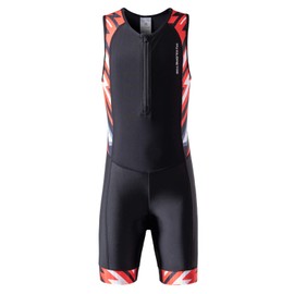 MY KILOMETRE - Traje de entrenamiento de triatlón para jóvenes, Rojo -, Large