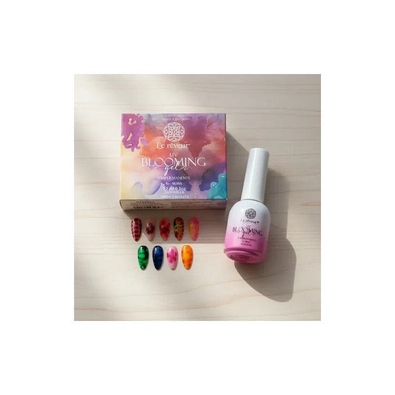 Gel Blooming Uvled Para Efecto En Uñas Gel O Acrílico