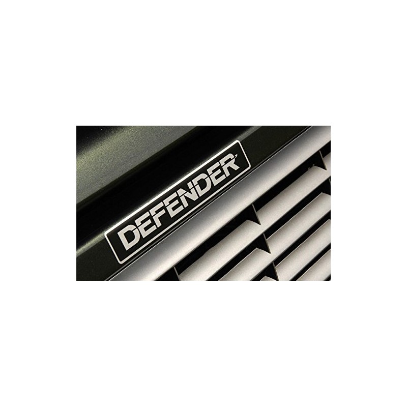 Genuine Hood Decal Silver & Black Compatible with LAND ROVER