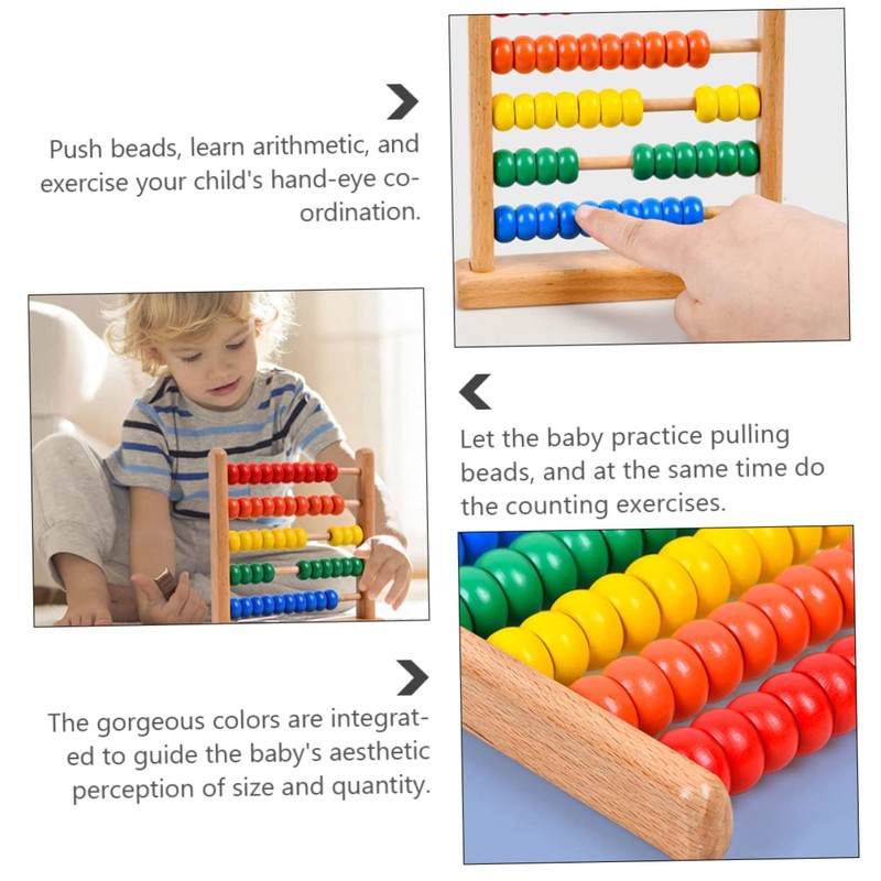 Kisangel Abacus for Educational Math Counting Early Learning Tool for