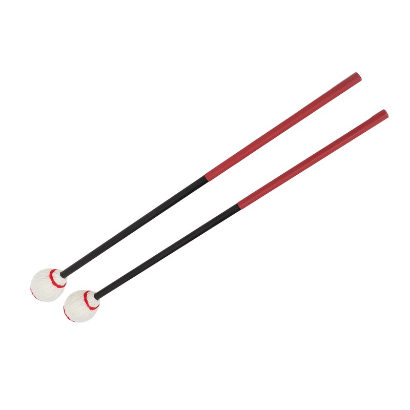 Marimba Mallet Xylophone Stick Hammer Wooden Handle Set Kit Instrument