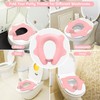 Foldable & Portable Potty Seat Cover, SKYROKU Travel-friendly Potty Seat