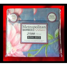 Metropolitan Bamboo Home * METROPOLITAN BAMBOO Home Hypoallergenic 2500 Thread ct KING SIZE Bed Sheet Set