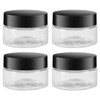 4 Pcs 30g Sample Pots Travel Cosmetic Jar with Lids,