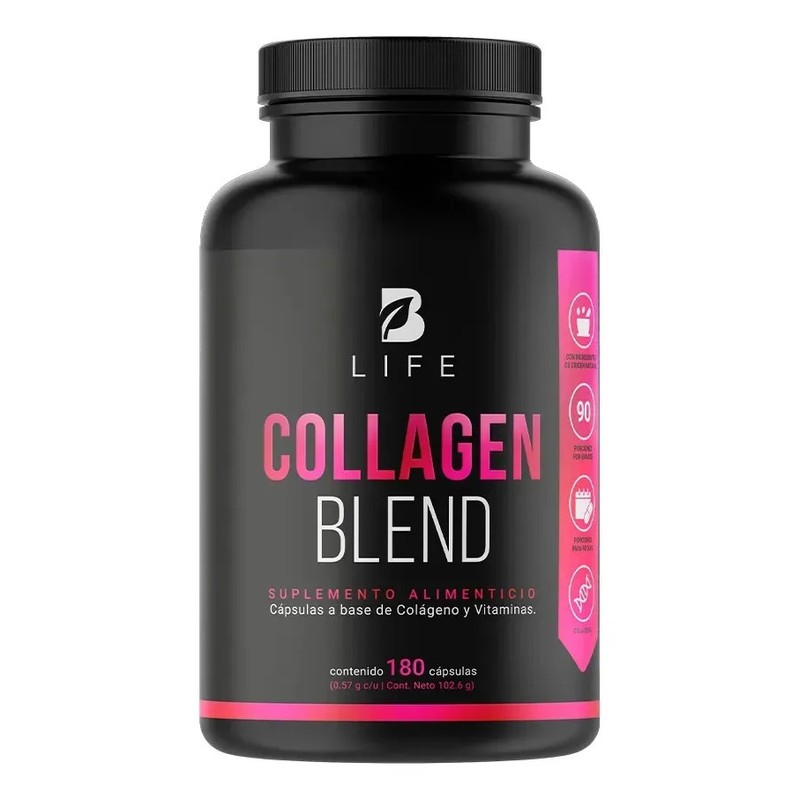 Colágeno Hidrolizado 90 Caps Collagen Blend B Life