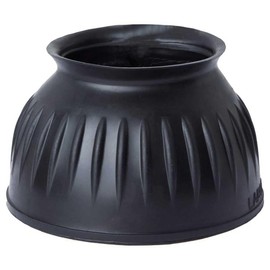 HORZE No Turn Heavy Duty Bell Boots - Black - M