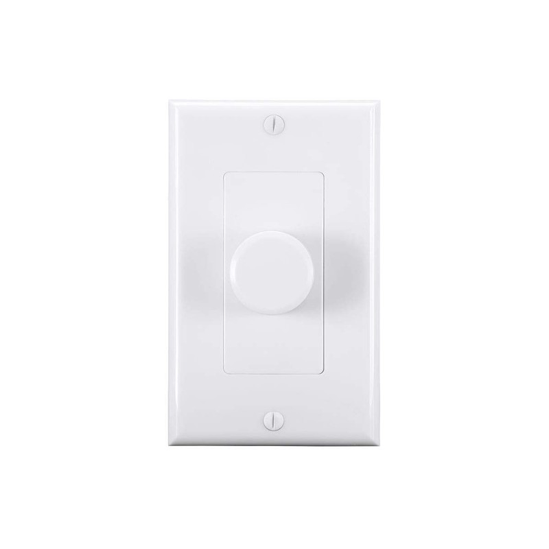 Monoprice 120-Watt Rotary Resistance Speaker Volume Control, 12-Position Switch, 36dB