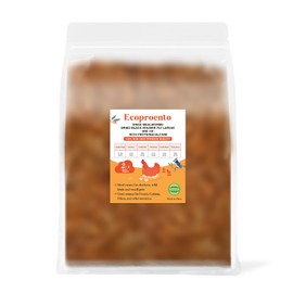 Auciccoo Ecoproento 2 lbs Dried Mealworms - Premium Organic Non-GMO Chicken Hens Dried Mealworms - High Protein & Calcium for Wild Birds & Chicken Treats for Laying Hens