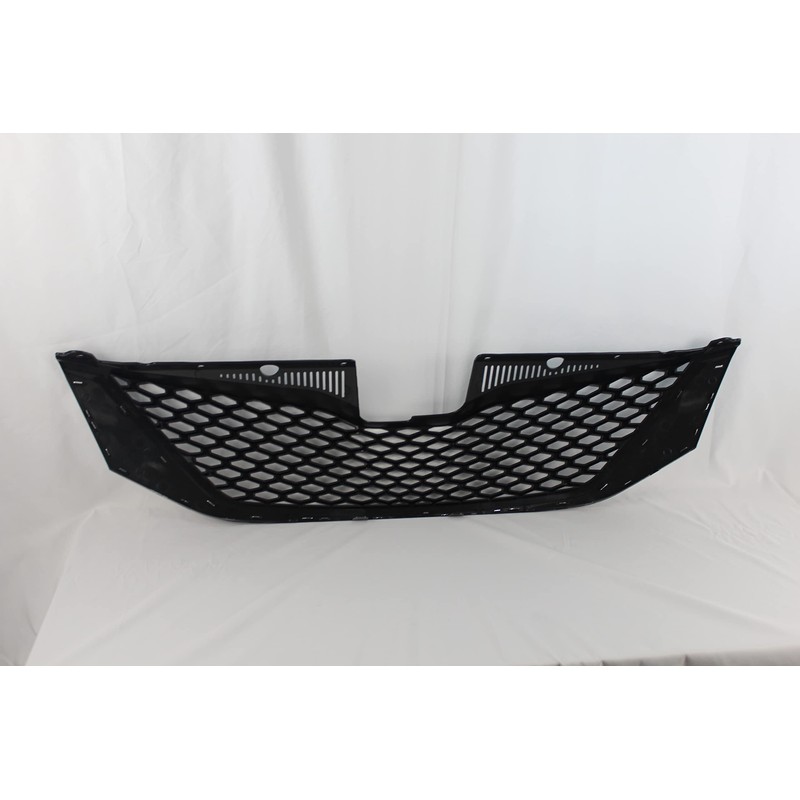 iiLentes Honeycomb Black Front Bumper Upper Grille Assembly Grill For