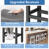 Raynesys Counter Height Bar Stools Set of 2, 24 Inch