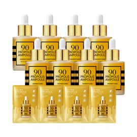 Jaminkyoung (현대Hmall)자민경 프로폴리스 앰플 35ml 8병 + 프로폴리스 마스크 4매 (Hyundai Hmall) Jaminkyoung Propolis Ampoule 35ml 8 Bottles + Propolis Mask 4 Sheets