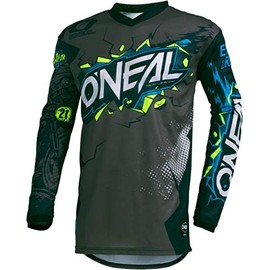 O'Neal 001E-916 Men's Element Villain Jersey (Gray, XX-Large)