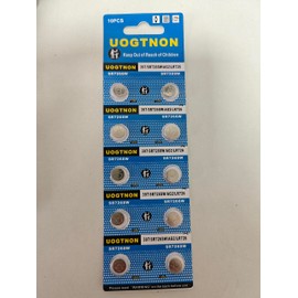 UOGTNON 397 SR726SW Watch Battery 1.5V Button Cell (10-Pack)