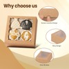 SLShePack 55pcs 6"x6"x2½ Brown Chocolate Covered Strawberries Boxes with Window
